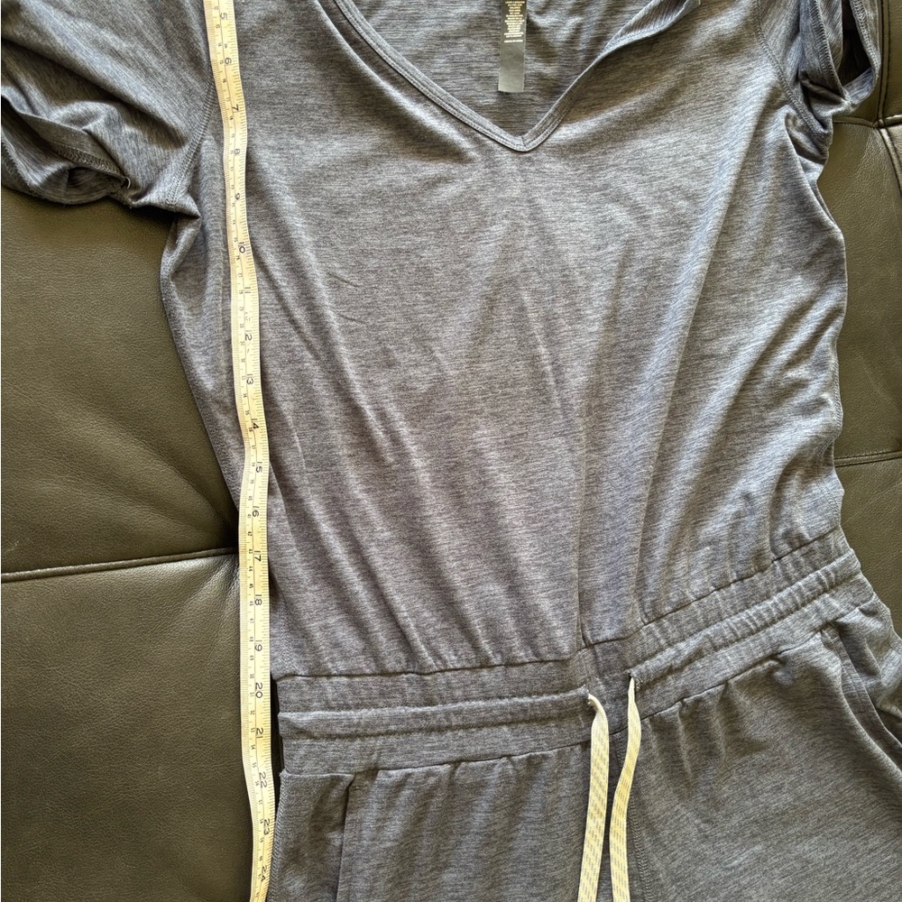 Vuori, The All Day Jumpsuit in Azure Heather